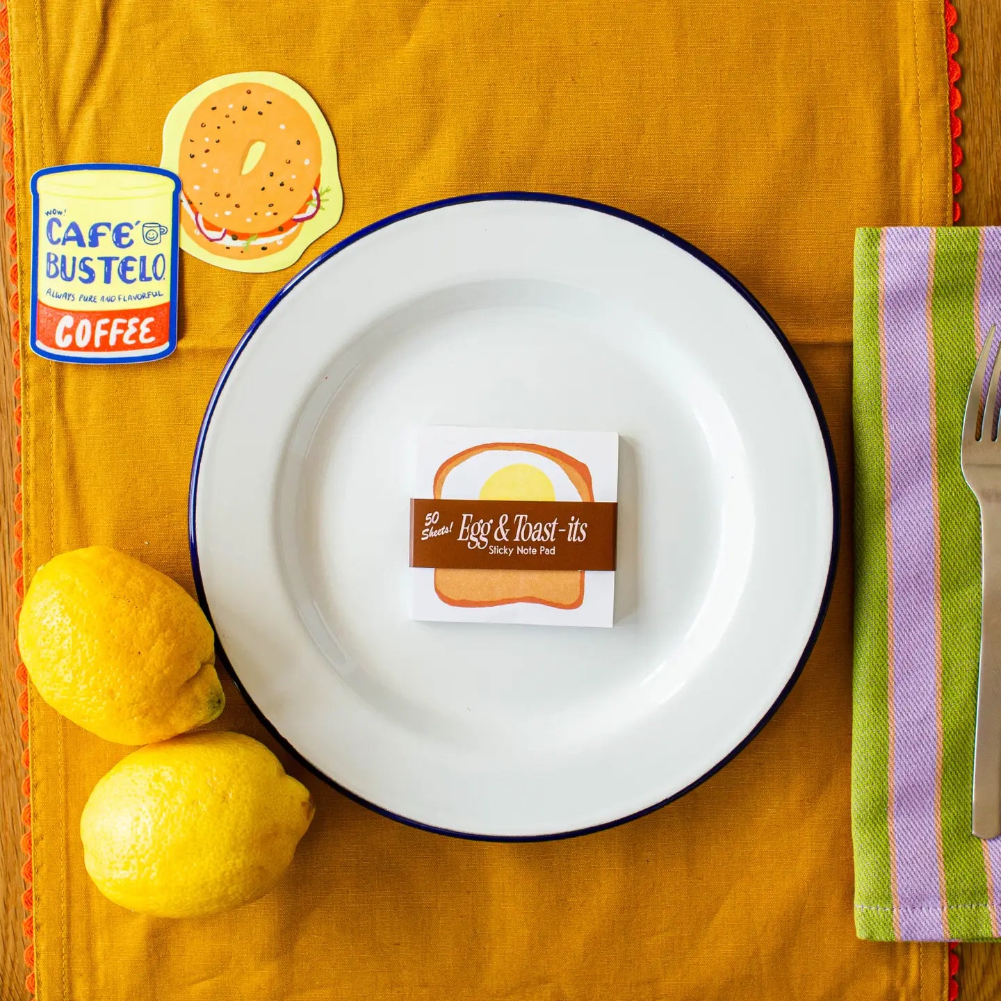 Egg & Toast It Sticky Notes image 2