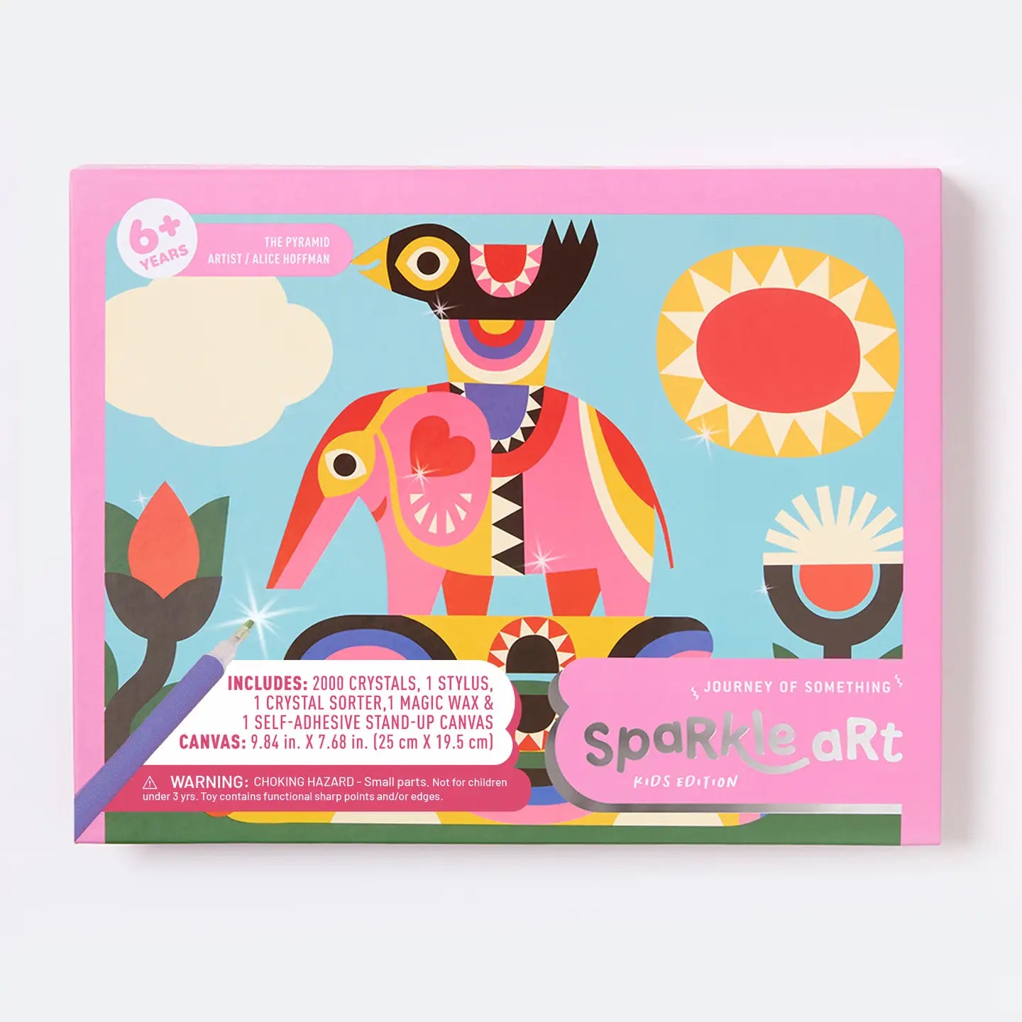 Sparkle Art Kit For Kids - Pyramid image 0