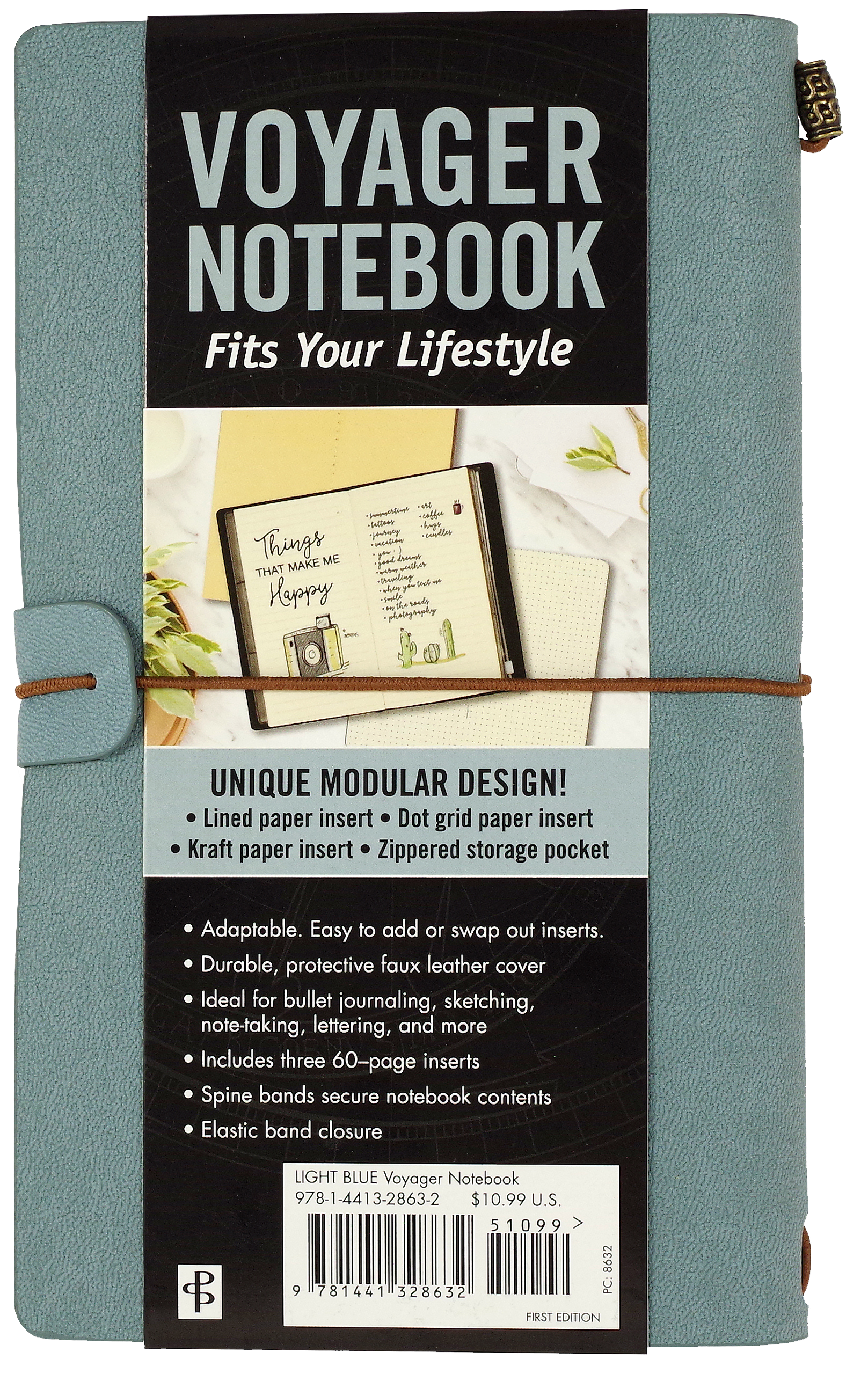 Light Blue Voyager Notebook