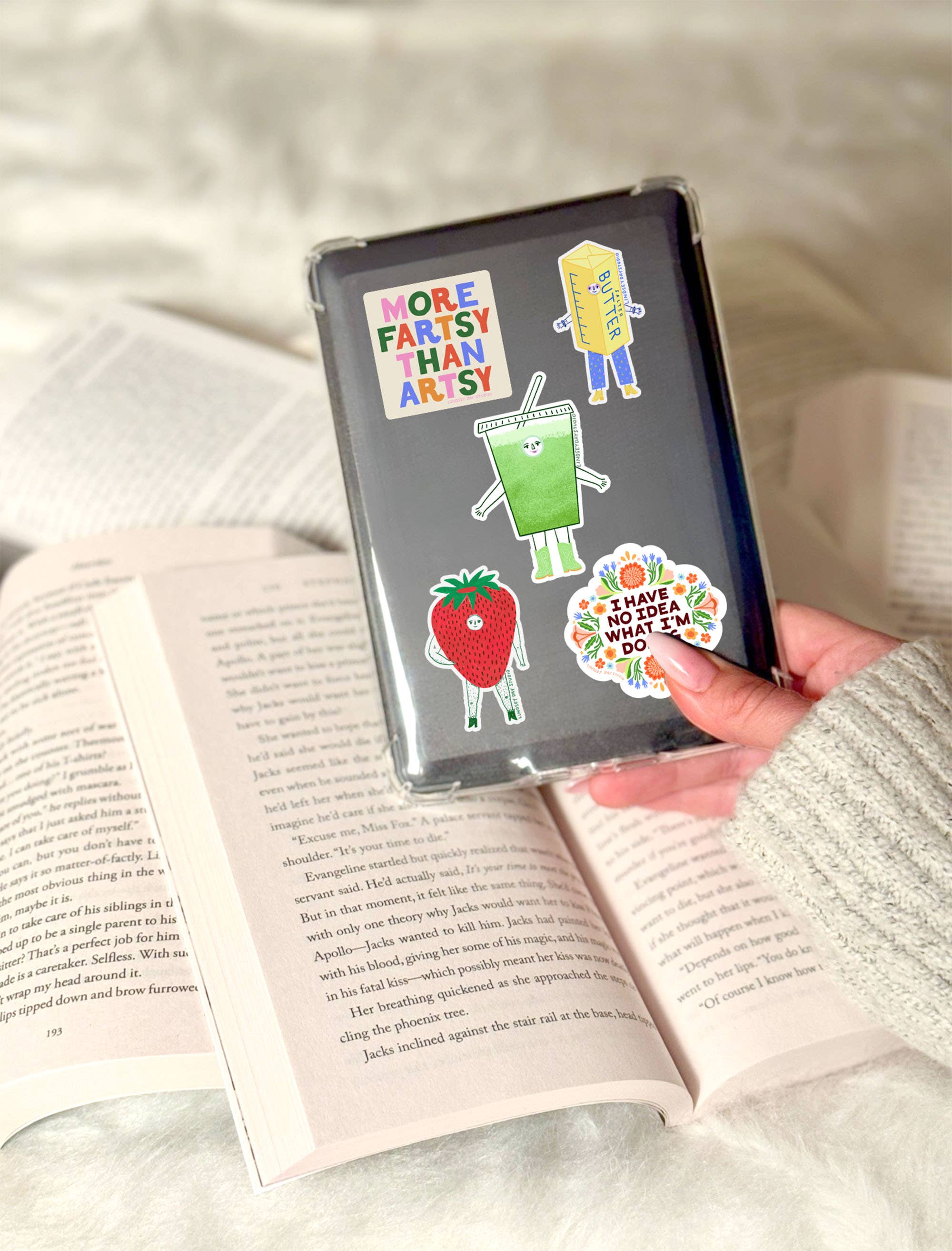 Molly Matcha Sticker, Funny Sticker, Food Sticker