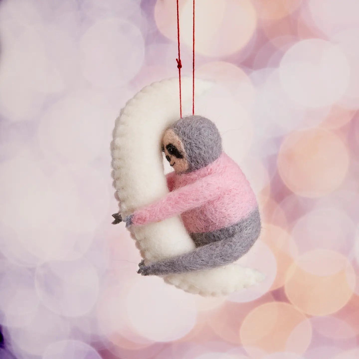 Sloth and Moon Felting Kit image 2