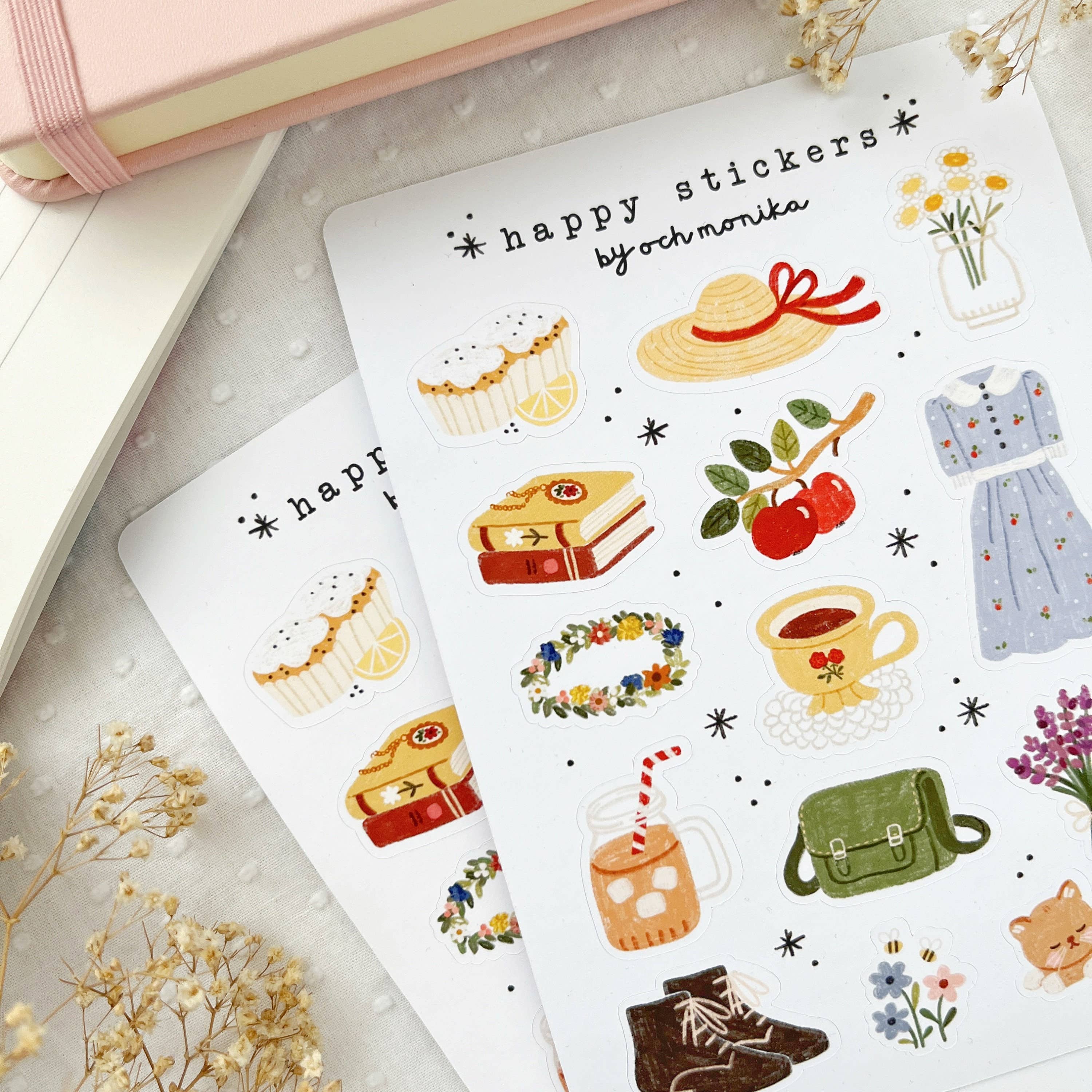 Late Summer - Planner & Journal Stickers | A6 Matte Paper