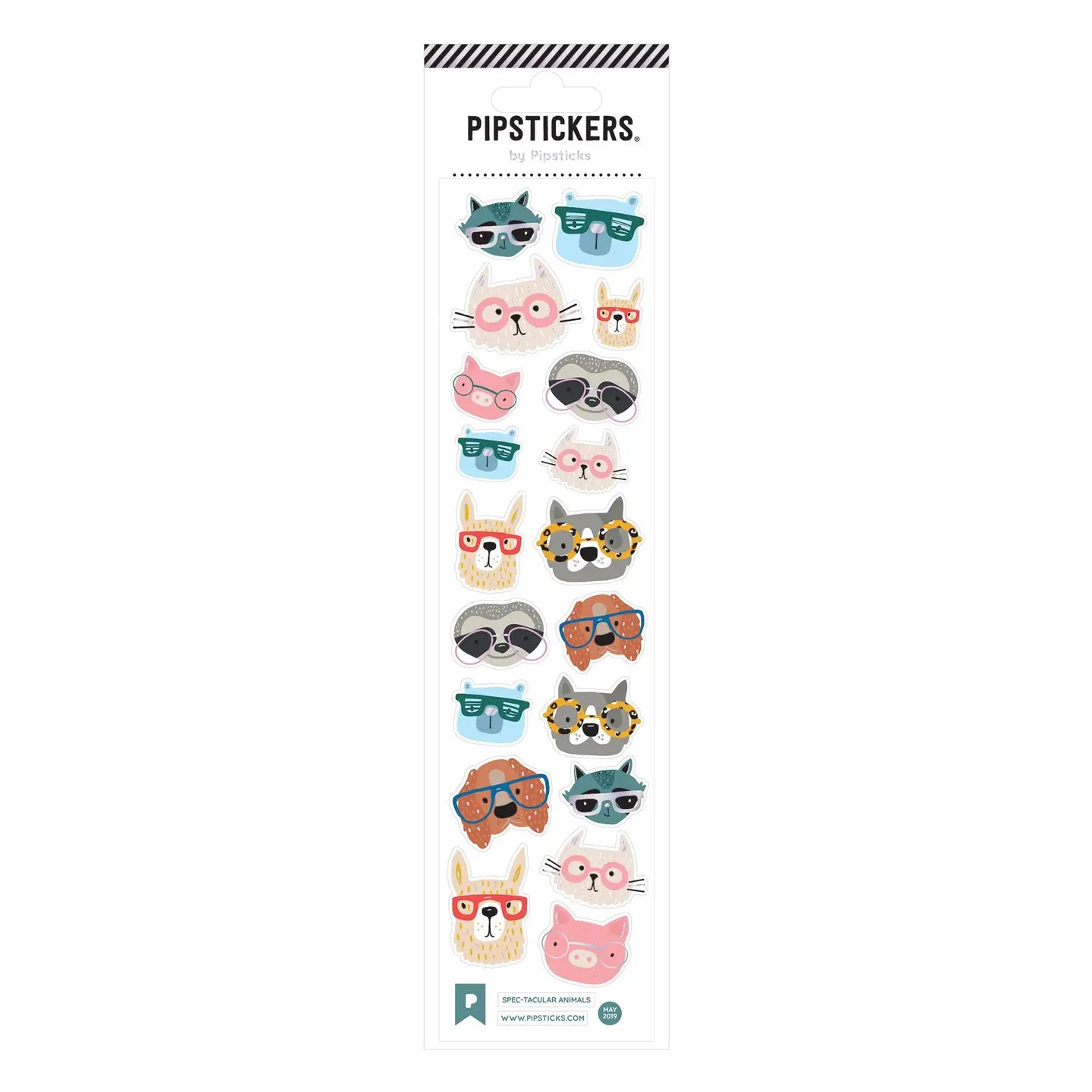 Spec-tacular Animals Pipstickers 2x8 image 0