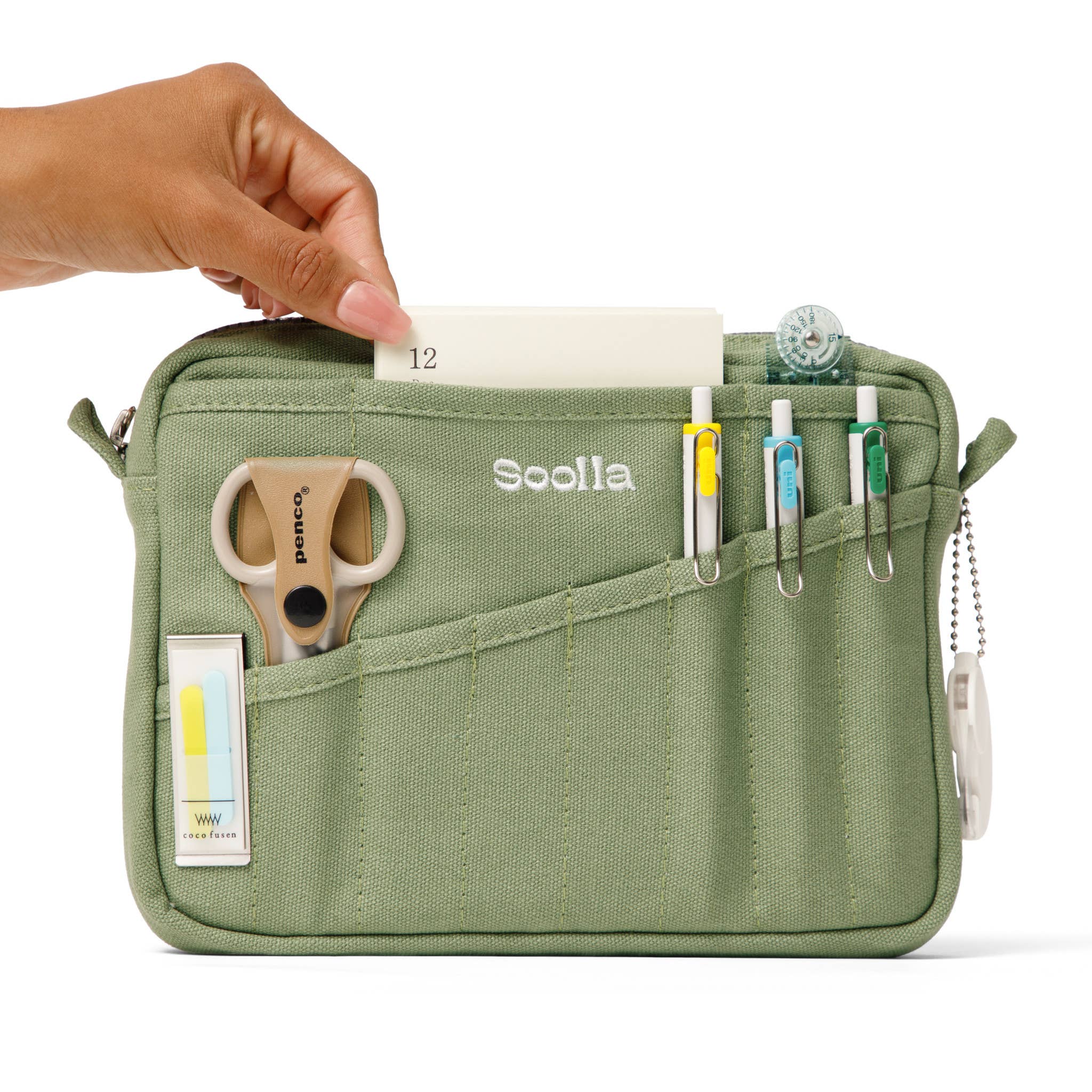 Soolla® Studio Pouch, 80's Windbreaker (Stationery Pouch)