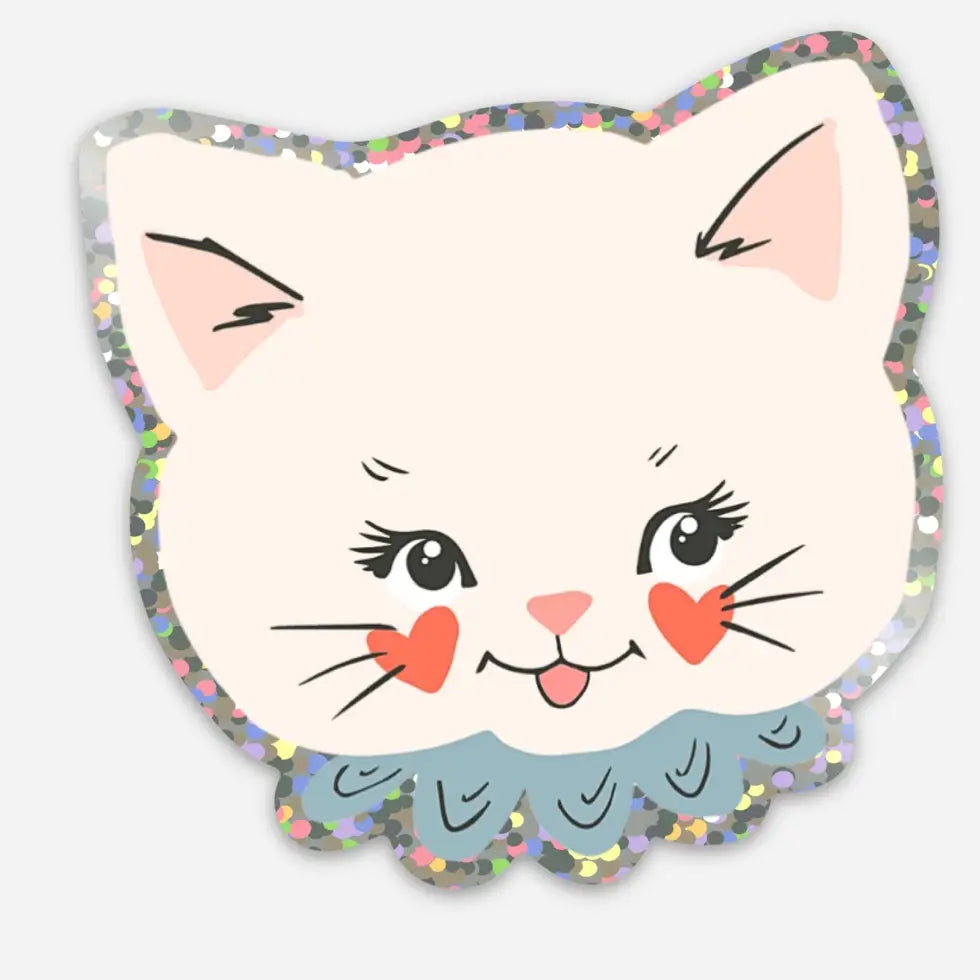 Party & Parlour Vintage Clementine Kitty Cat Sticker image 2