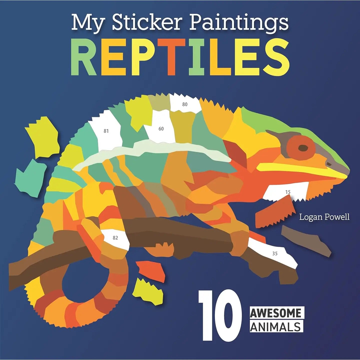 My Sticker Paintings: Reptiles image 0