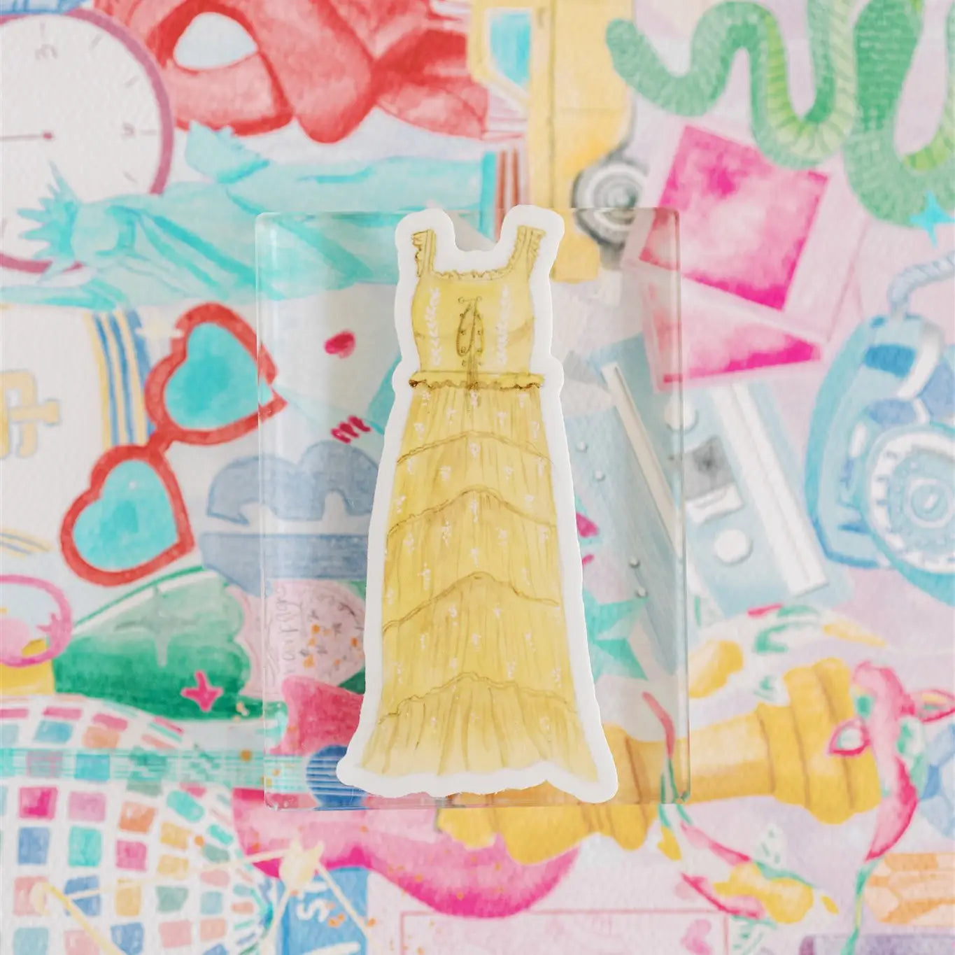 Taylor Swift Evermore Dress Sticker image 2