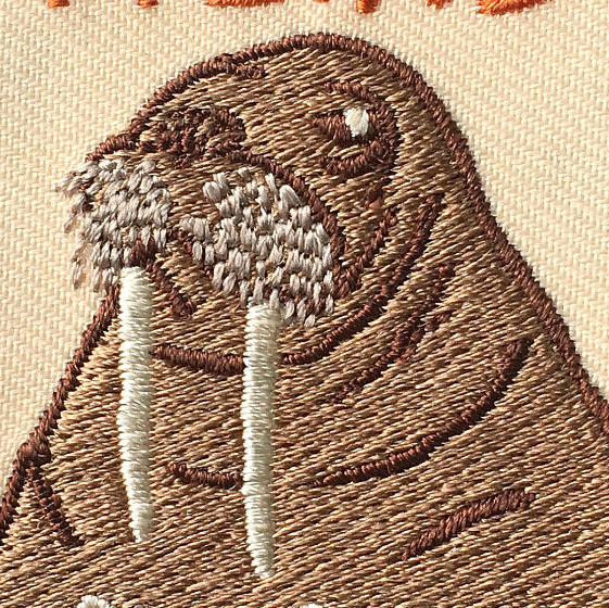 Weird But IDGAF Walrus Patch