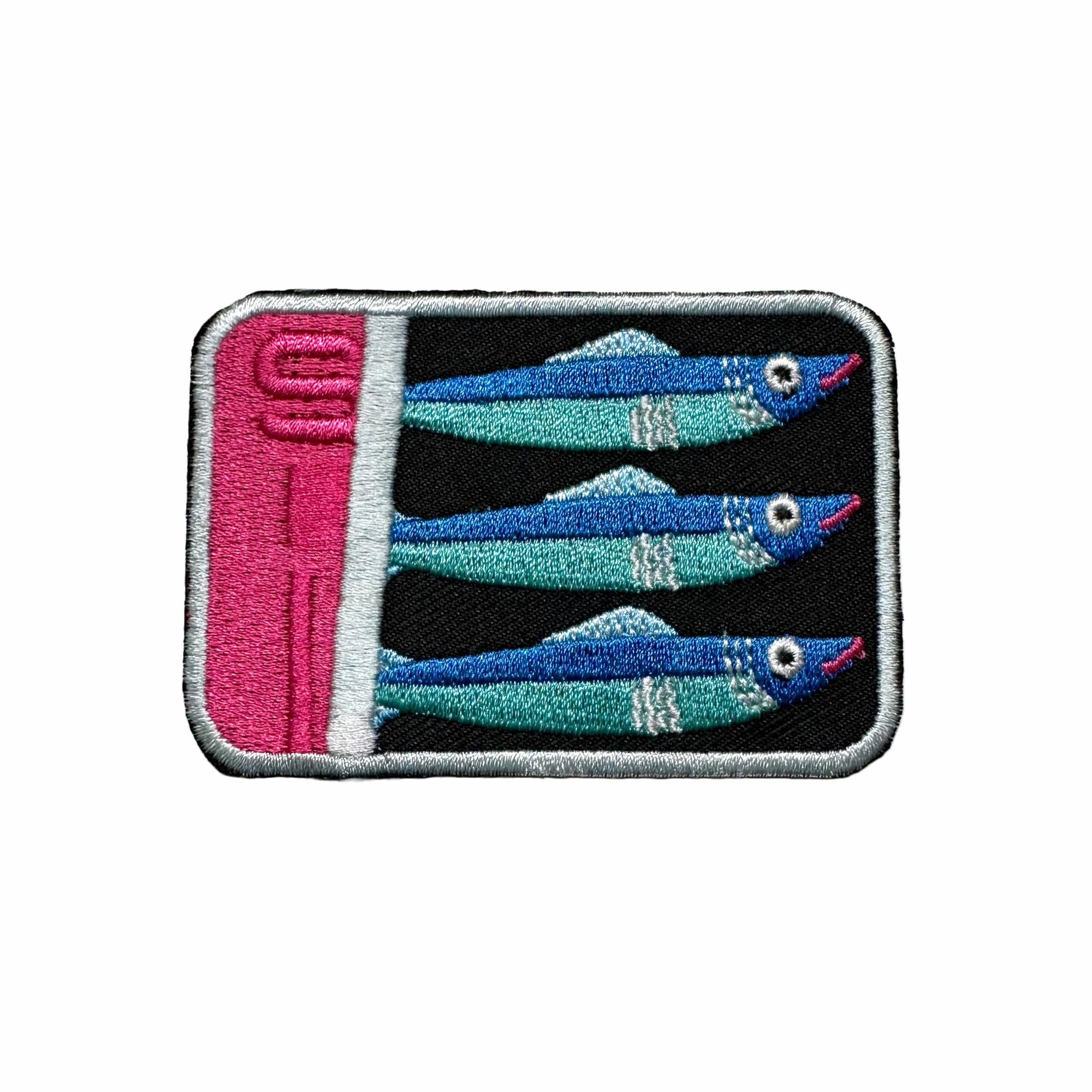 Sardine Patch- fuschia tin