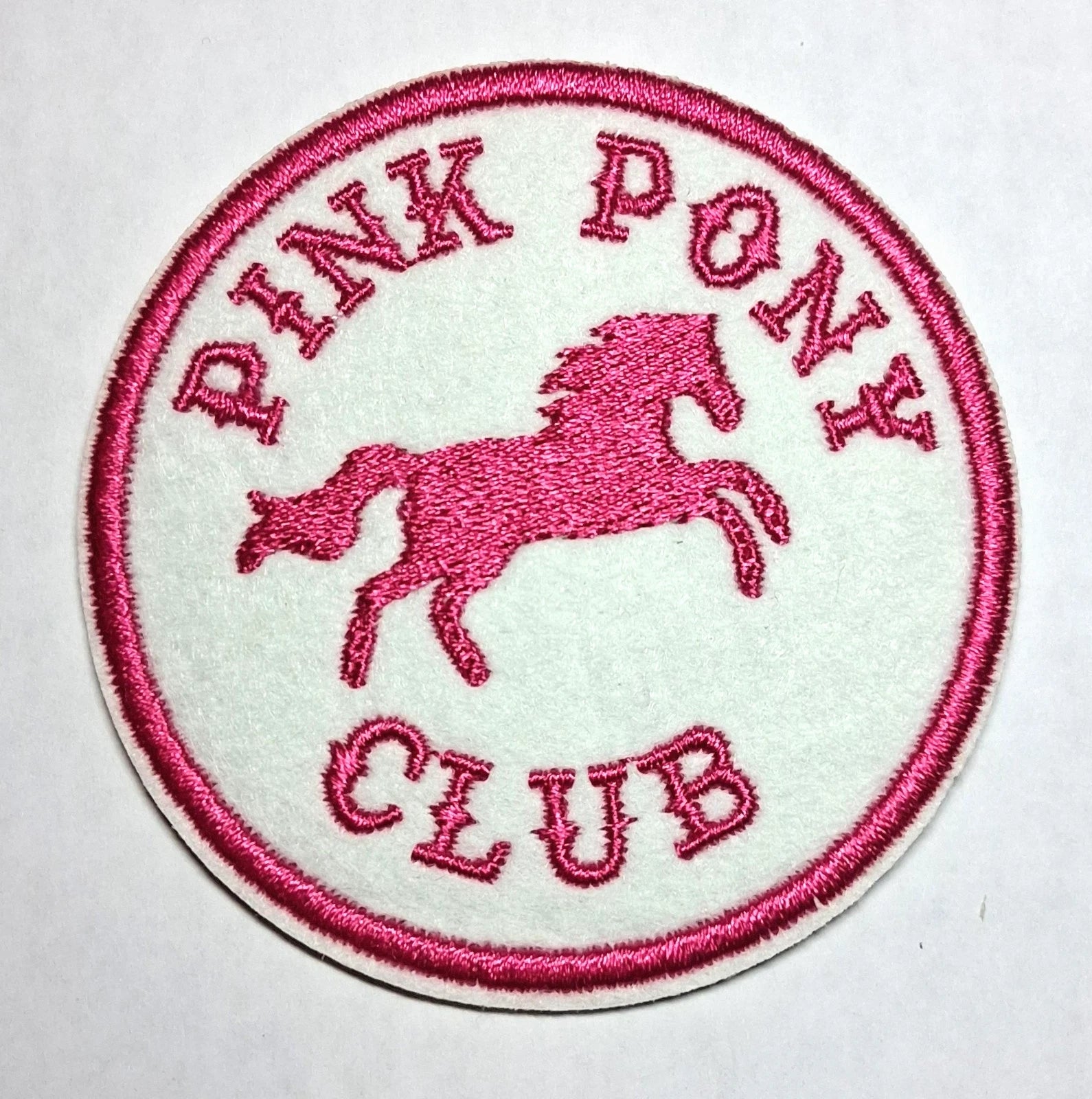 Pink Pony Club patch