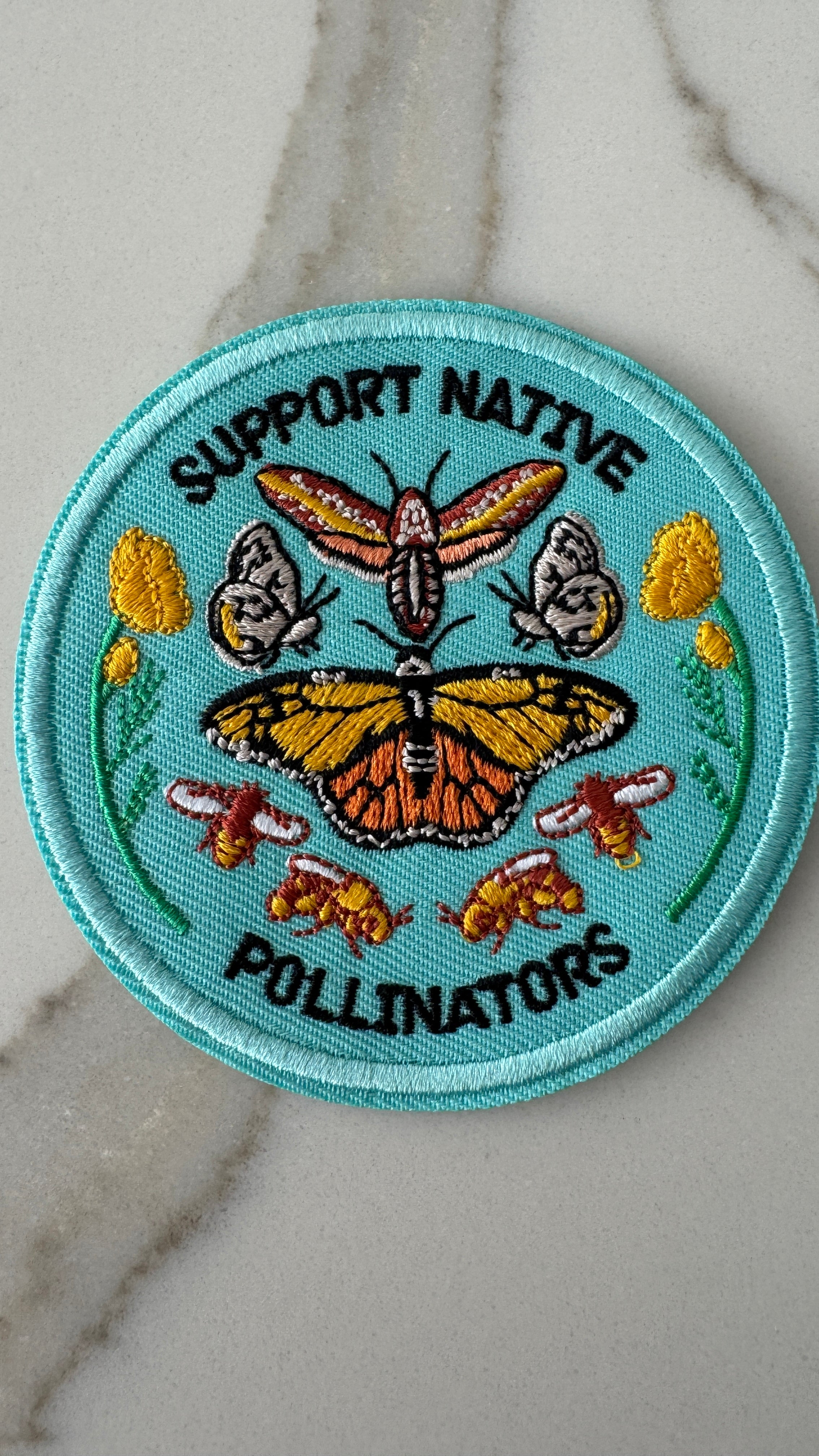 Support Native Pollinators Patch
